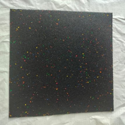 Rubber tile